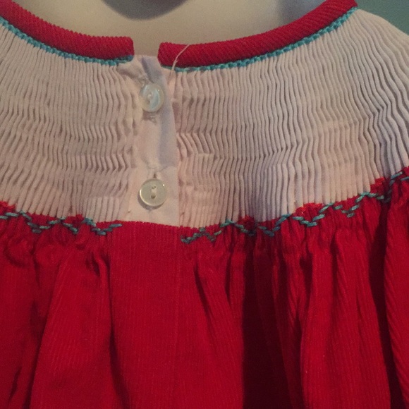 🎀 Southern Tots Smocked Christmas Dress🎀 Sz 2T - Picture 5 of 5